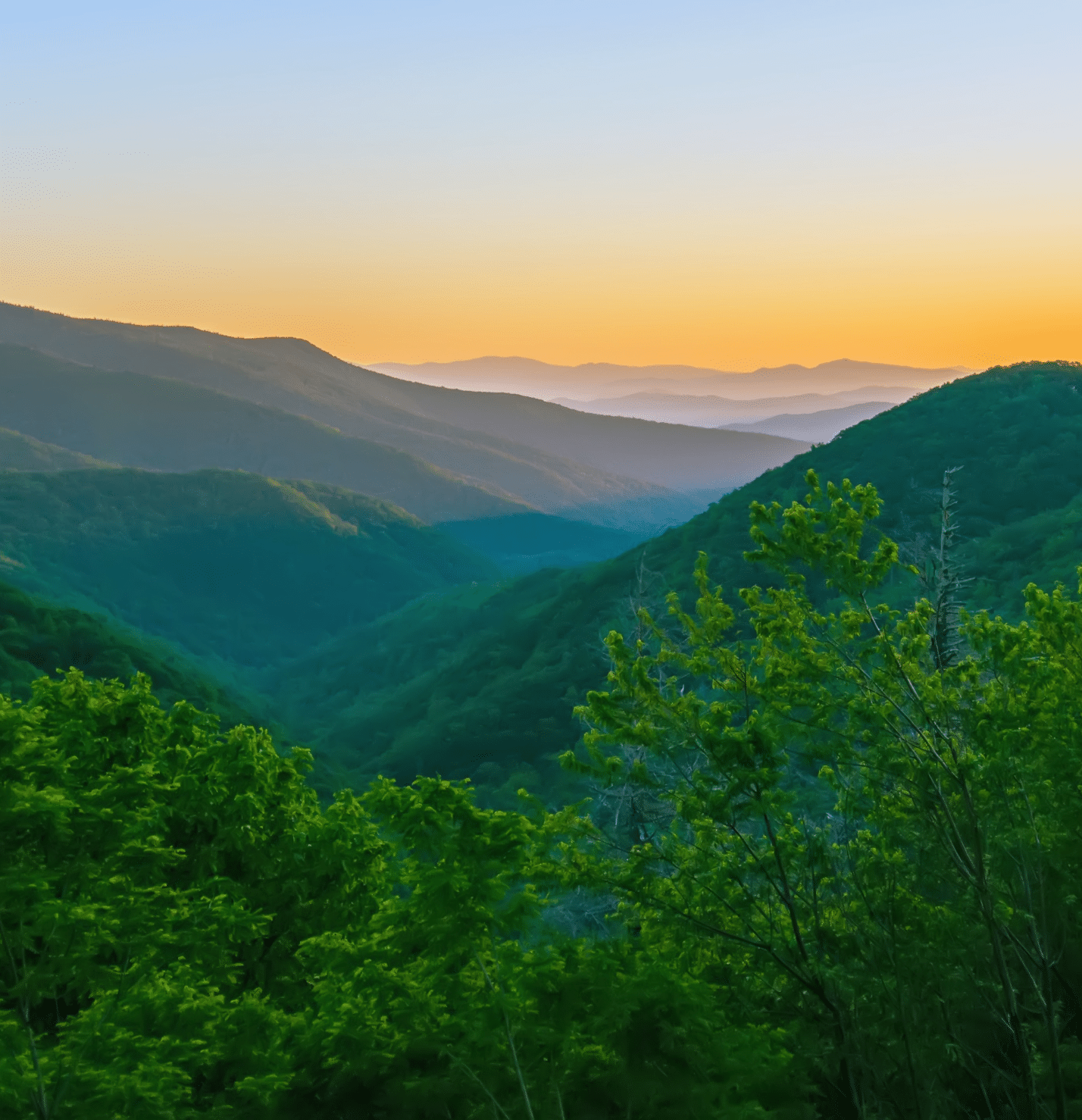 BLUE RIDGE MOUNTAINS