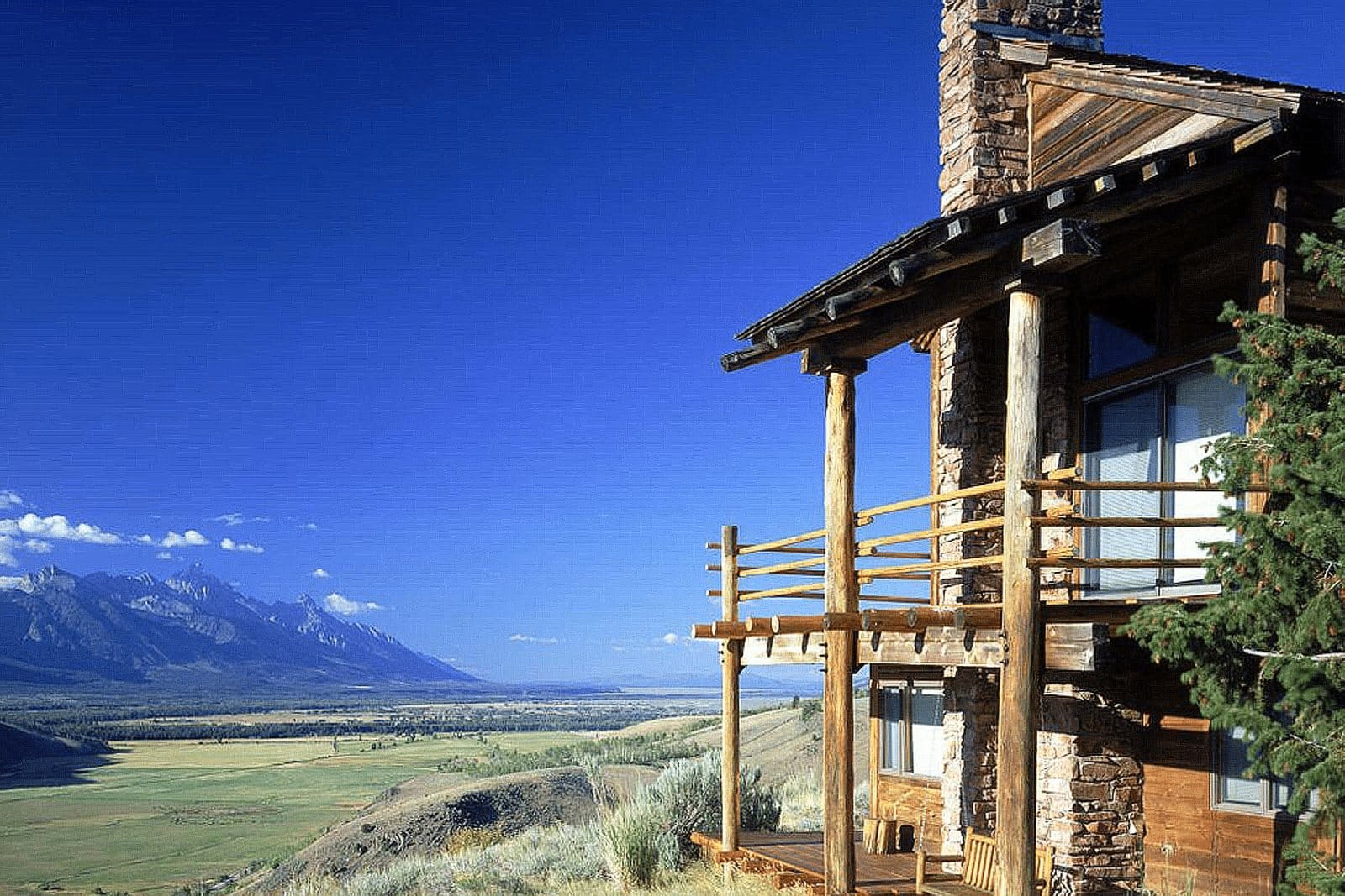 Spring Creek Ranch overlooking the Tetons in Jackson Hole